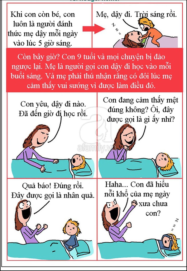 Có con nhỏ