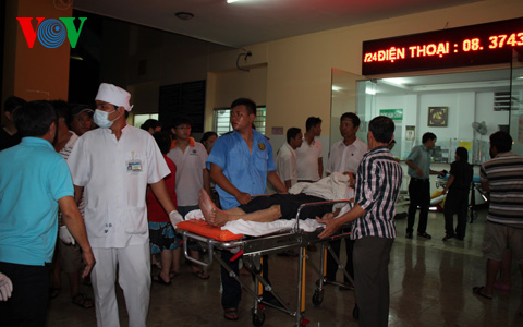 Rơi thang máy ở TPHCM, 5 người nhập viện cấp cứu 2