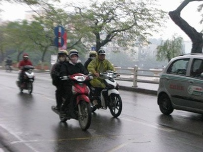 Cuối tuần Bắc Bộ chuyển mưa, trời rét đậm 1 Cuối tuần Bắc Bộ chuyển mưa, trời rét đậm 1