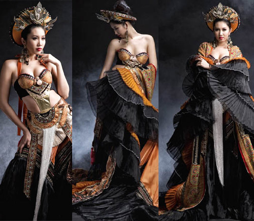 Bắt lỗi trang phục người đẹp Việt tại các cuộc thi quốc tế 16