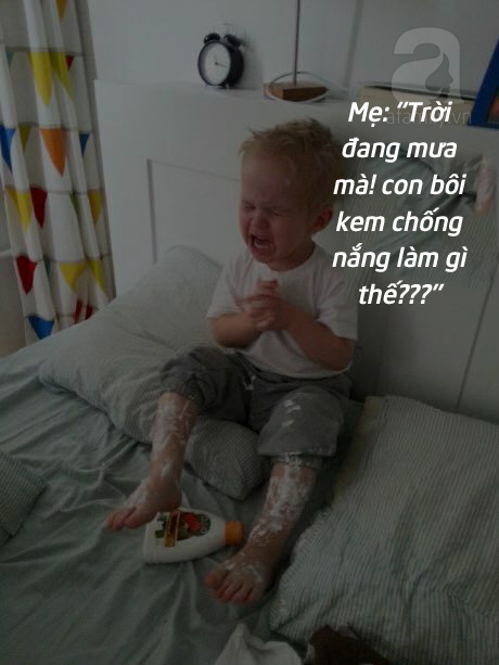 Trẻ khóc lóc