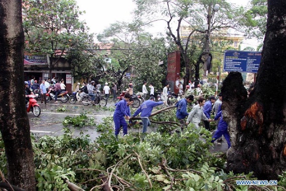 Chùm ảnh: Việt Nam sau bão Sơn Tinh lên báo nước ngoài 2