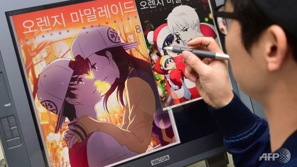 Giới trẻ Hàn Quốc điên cuồng với trào lưu truyện tranh webtoon