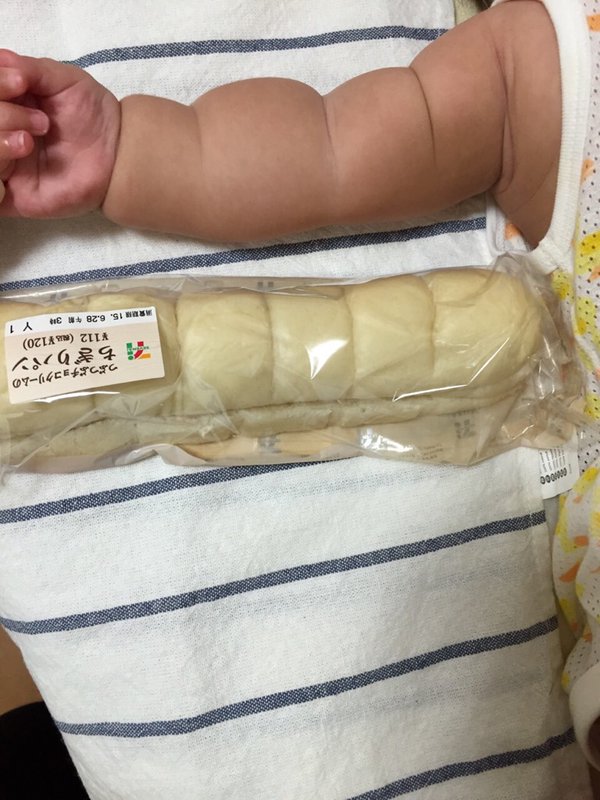 Không thể cưỡng lại độ dễ thương của trào lưu cánh tay ú nần của con nít như ổ bánh mỳ ở Nhật - Ảnh 2.