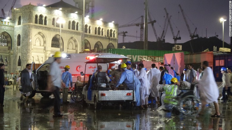 tai nạn, sập cần cẩu, Mecca, thánh địa, Hồi giáo