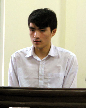 Nguyễn Văn Dương tại phiên tòa (Ảnh: Báo Quảng Ninh)
