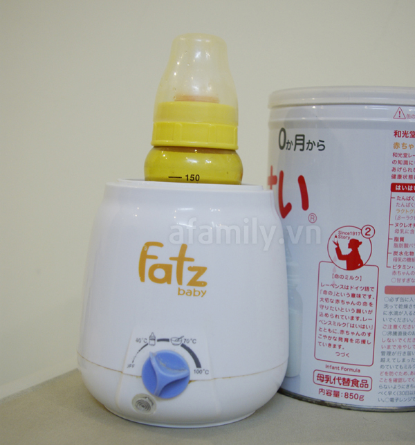 Đánh giá: Máy hâm sữa và thức ăn dặm Fatzbaby FB203