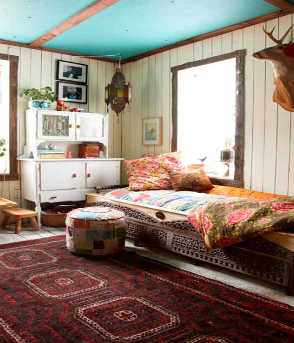 Thiết kế phòng ngủ theo phong cách Bohemian