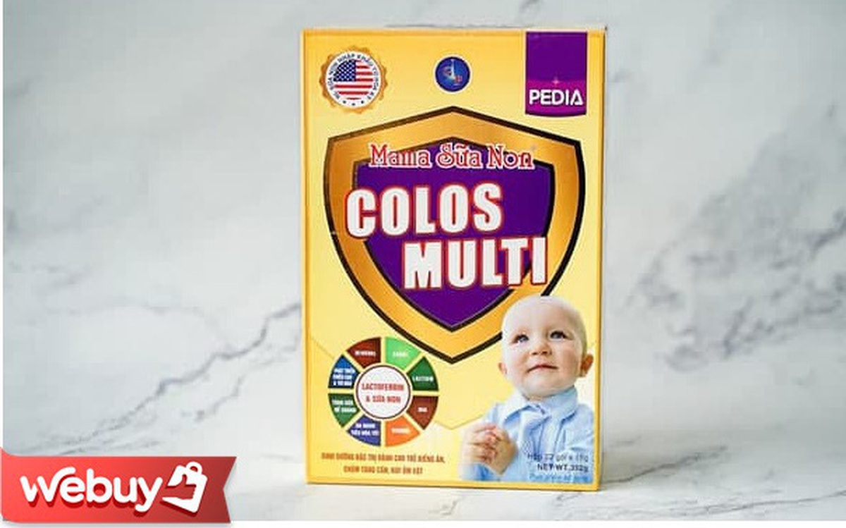 Sữa Colosmulti Pedia vừa bán ra có gì hot mà các bố mẹ bảo nhau mua về ...