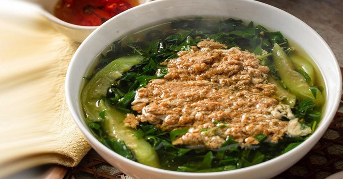 Món canh rau chứa 3 vitamin sản xuất collagen, giàu canxi, sắt
