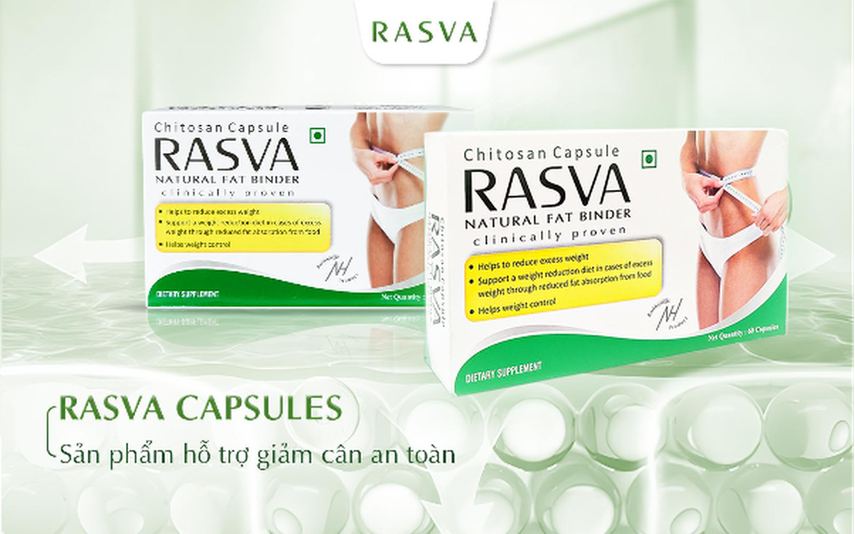 Rasva Capsules - Hỗ trợ giảm hấp thu chất béo