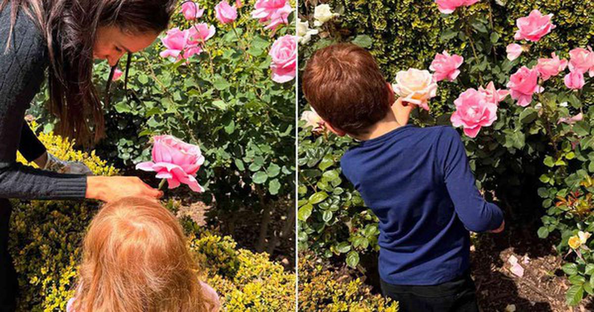 Meghan chia sẻ khoảnh khắc đáng yêu của Hoàng tử Archie và Công chúa ...