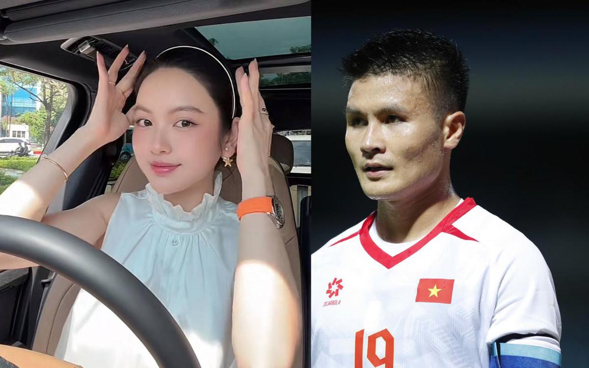 Chu Thanh Huyền khéo léo khoe quà Quang Hải tặng