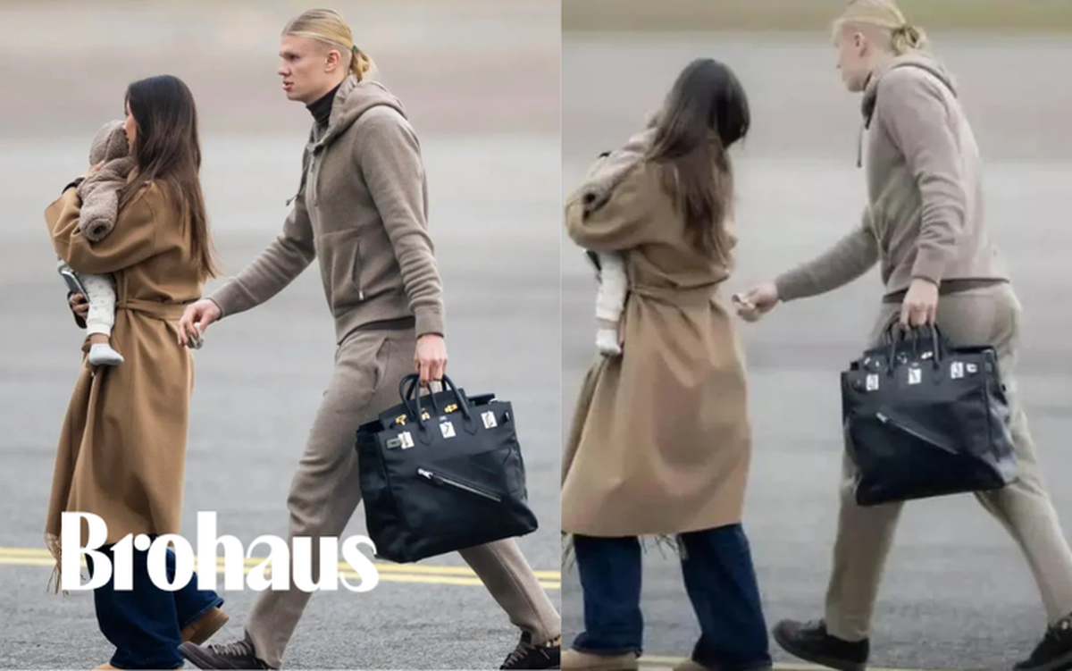 Phát hiện Haaland chơi Hermès Birkin cũng chỉ vì vợ con