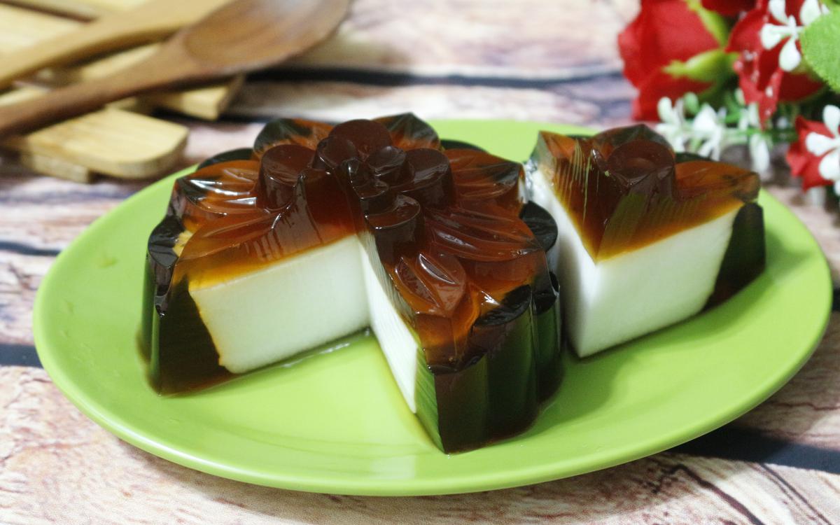 BÁNH TRUNG THU RAU CÂU CÀ PHÊ, Cách làm BÁNH TRUNG THU RAU CÂU CÀ PHÊ ...