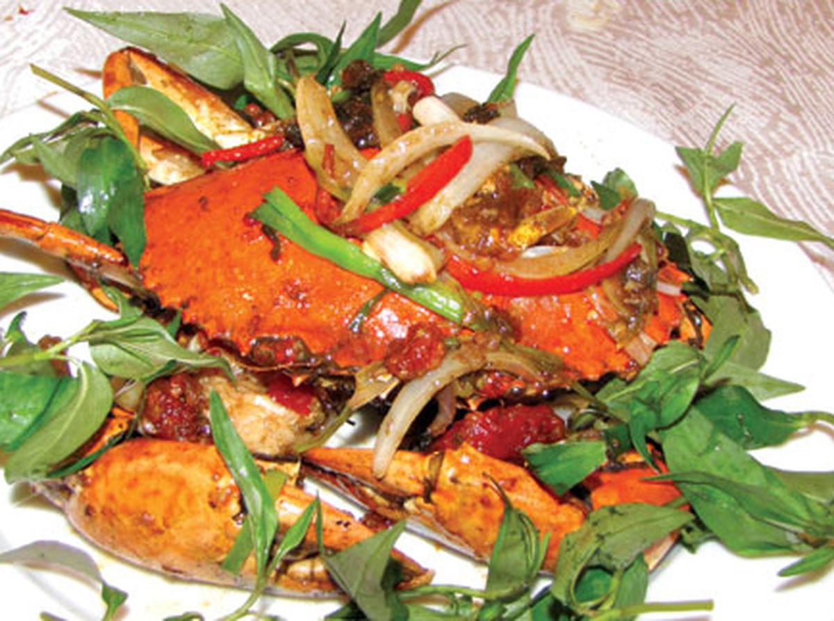 Cua rang muối kiểu Hồng Kông