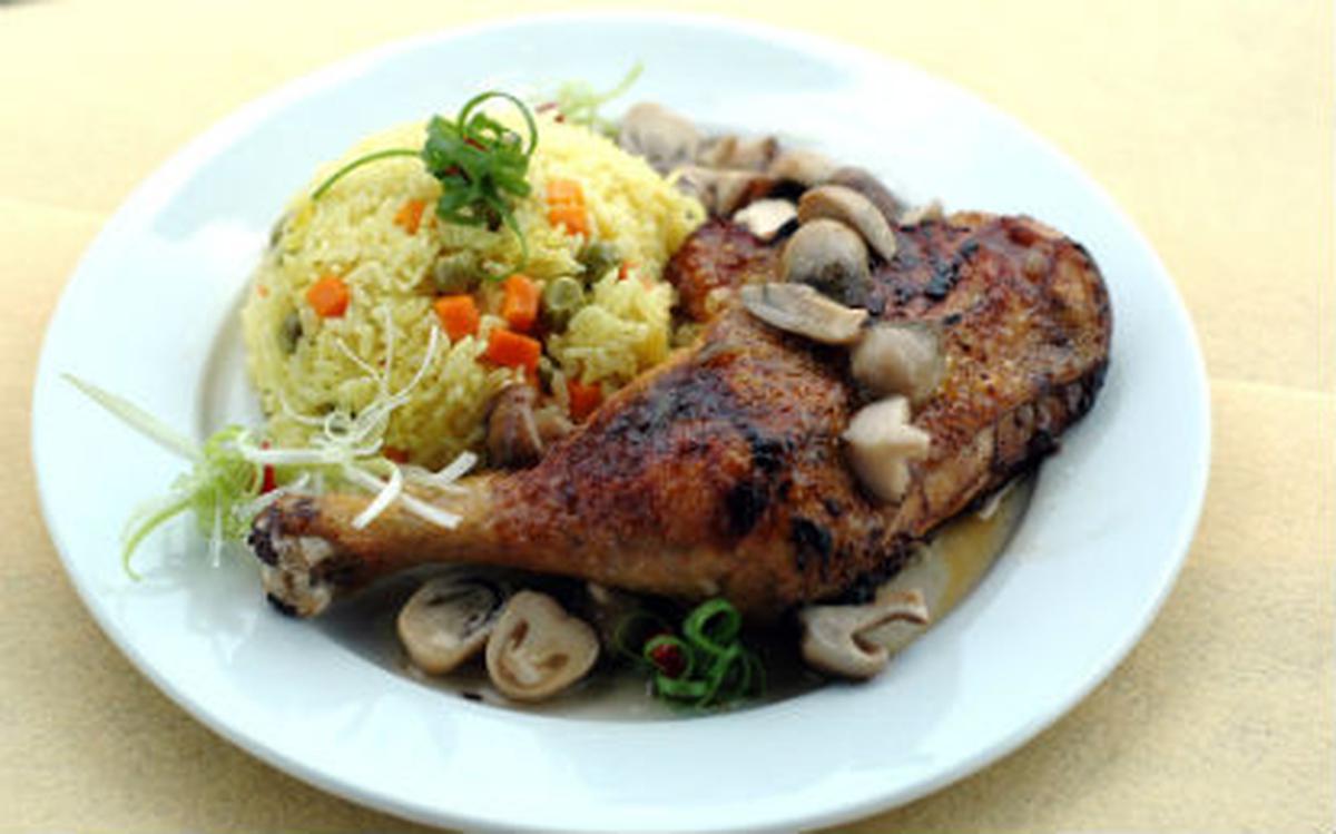 Cơm gà roti, com ga roti, cách làm cơm gà, cách nấu cơm gà, cơm gà