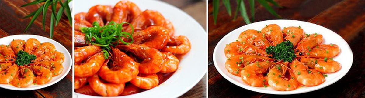 Tôm rim chua ngọt, tom rim chua ngot, cách làm tôm rim, tôm rim