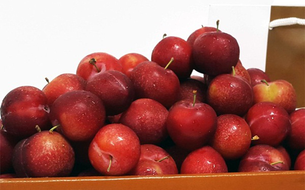 Chê mận Việt, nhà giàu khoái ăn mận Mỹ 600 ngàn/kg