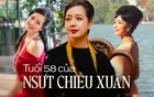 NSƯT Chiều Xuân gương mặt tươi trẻ, vóc dáng nuột nà chứng minh U60 chỉ là con số: Rất thích làm 2 việc để giữ gìn vẻ đẹp không tuổi