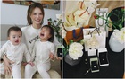 Hotmom Lucie Nguyễn khoe quà 20/10 toàn hàng hiệu xa xỉ, dân tình lại chỉ chú ý đến biểu cảm của "hot alpha kid" Nami