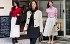 Người dì 43 tuổi của tôi thường xuyên được khen sành điệu, trẻ trung hơn tuổi nhờ mặc 5 kiểu chân váy