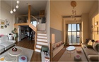 Căn hộ nhỏ 47m² nhưng sang như penthouse: Bí quyết nằm ở trần cao 4m và cửa sổ kính sát trần