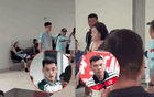 CĂNG: Lý Hoàng Nam chỉ tay thẳng mặt, Trương Vinh Hiển được mọi người can ra trong hậu trường giải đấu