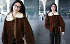 Dì Lâm của "Đất xanh sinh cú" trẻ trung, thời thượng trong chiếc áo khoác nâu: Cuối năm, con giáp nào nên diện gam màu này để hút may mắn?