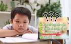 Hình ảnh quảng cáo khoá học tiếng Anh đang gây tranh cãi gay gắt: Sao lại đánh đồng việc học của con bằng sự hy sinh?