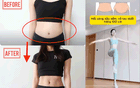 Siết mỡ bụng nhờ tập 2 động tác này 100 lần mỗi ngày