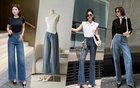 Kiểu quần jeans dành cho phụ nữ tuổi 35+: Tôn dáng, hack chân dài, mặc lên là sang chảnh