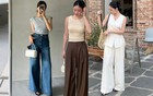 10 cách phối quần ống rộng đơn giản mà vẫn giúp chị em mặc đẹp suốt mùa hè