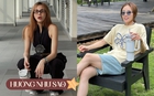 Hoa hậu Kỳ Duyên đắm đuối mãi 1 chiếc bình, đi đâu cũng thấy xách theo