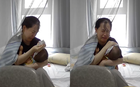 Em bé bị thương ở trán vì ngã từ trên giường, người mẹ ngồi ôm con khóc nức nở: Khi con bị đau thì thứ duy nhất xuất hiện trong đầu mẹ là tự trách bản thân mình
