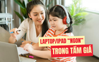 Ngân sách không quá dư dả nhưng muốn mua laptop, iPad ổn cho con học thì nên chọn loại nào: Tham khảo dưới đây!