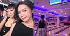 Mẹ Doãn Hải My diện đẹp thảnh thơi chơi bowling cùng các con, mẹ Văn Hậu lặng lẽ trông cháu gây chú ý