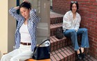 10 cách mặc quần jeans chuẩn sành điệu, phù hợp với phụ nữ trên 40 tuổi