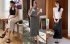 10 cách mặc chân váy suông mùa thu giúp chị em chạm đỉnh cao của sự trẻ trung, tinh tế