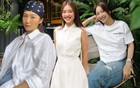Nữ diễn viên mặc trang phục màu trắng đẹp tới từng set đồ