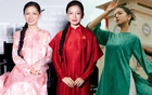 Bóng hồng duy nhất của "Mưa Đỏ" trong tà áo dài truyền thống: Dịu dàng như chính nhân vật cô lái đò Hồng trong phim