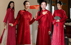 Sau A80, áo dài đỏ tạo cơn sốt khắp MXH, và đây là những mẫu áo đốn tim phái đẹp trong thời gian tới