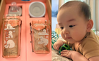 Em bé Liam vừa tròn 4 tháng, hot mom Yến Phương tặng ngay cho quý tử cặp bình sữa hot hit của thương hiệu quốc dân