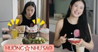 Hoa hậu Ngọc Hân lọ mọ vào bếp, dùng toàn đồ bình dân mà món nào cũng xinh