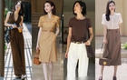 Phụ nữ 40, 50 tuổi cứ chọn gam màu nâu tây thì vẻ ngoài nhìn cao cấp khỏi bàn