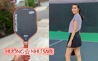 Dâu hào môn Tăng Thanh Hà cũng "nghiện" pickleball: Ăn vận kín đáo, mang vợt xinh mê