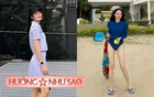 Tăng Thanh Hà - Linh Rin ra sân pickleball: Người diện hẳn đồ bơi, người kín đáo năng động