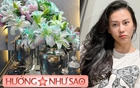 Phương Oanh dùng bình cắm hoa chuẩn "hào môn", càng soi càng đẹp tới từng chi tiết