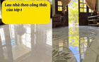 Cận Tết, chị em “nghiện” công thức lau nhà đang lan truyền trên mạng: Sàn bóng loáng, nhà thơm không chịu nổi