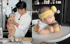 Ái nữ của Ngô Thanh Vân chính thức ăn dặm, Huy Trần khoe loạt “đồ nghề” xịn sò, một chiếc máy đã hơn 6 triệu khiến các mẹ bỉm trầm trồ